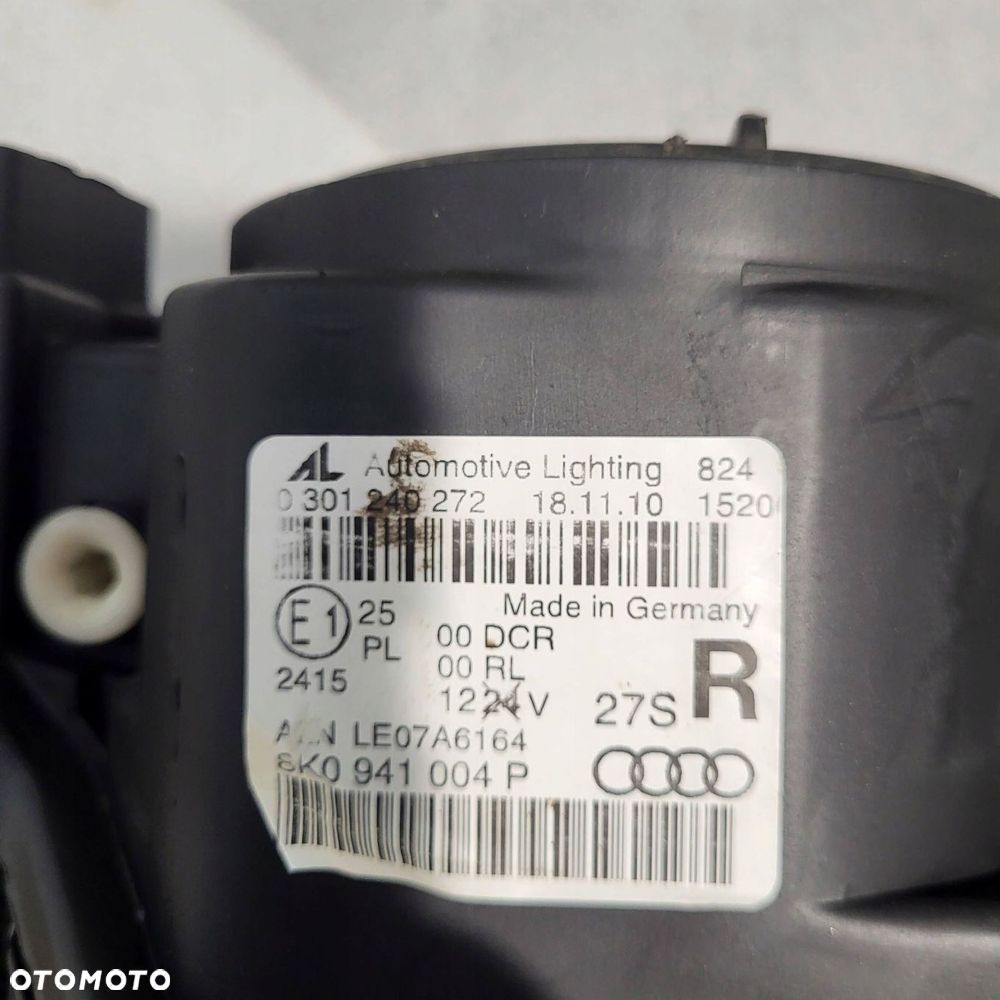 audi a4 b8 8k xenon nie skrętny przód strona prawa 8k0941004p - 6
