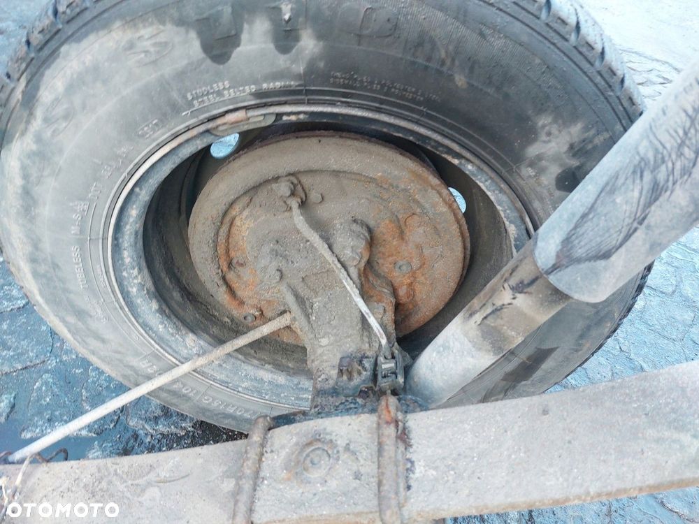 BELKA OŚ TYLNA TYŁ POD PRZYCZEPĘ RESORY KOŁA FIAT DUCATO II 1994–2006 - 8