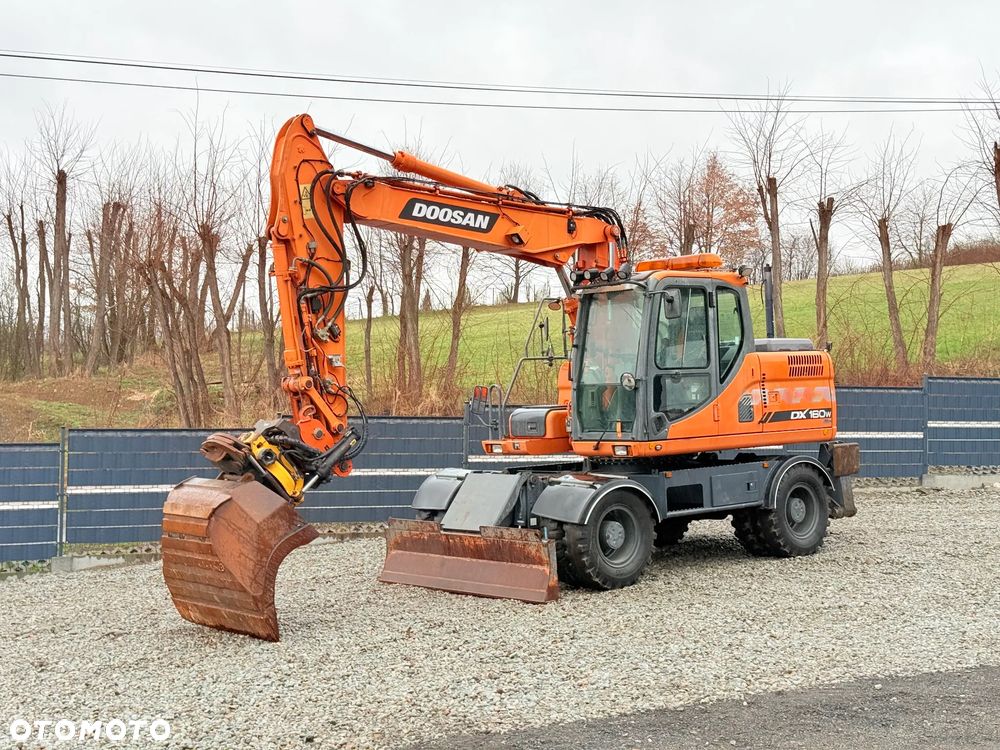 Doosan * DOOSAN DX160W *ROTOTILT* GPS 2D Leica * Sprowadzona * Stan Perfekcyjny * Koparka Kołowa * - 1