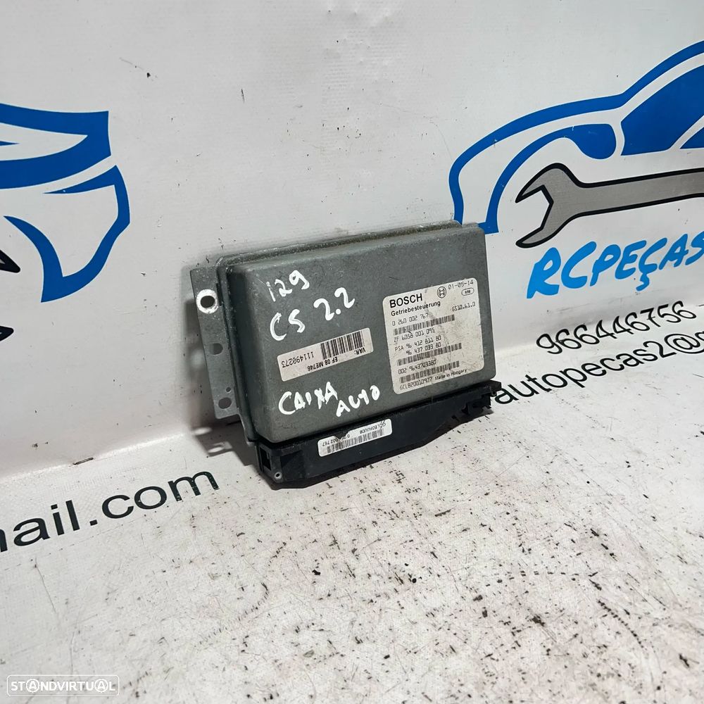 .Centralina Original Caixa Velocidades Bosch PSA Peugeot Citroen DS 96 412 811 80 / 0 260 002 767 - 4