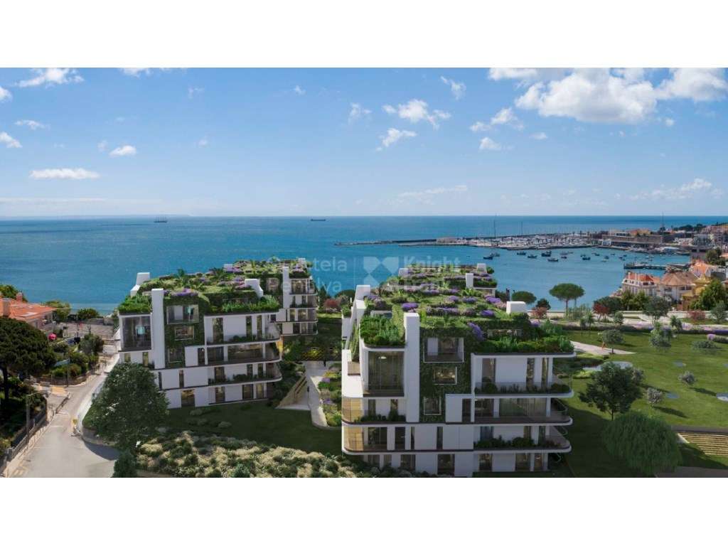 Apartamento T2 com vista frontal de mar no Bayview, Cascais - Grande imagem: 2/18