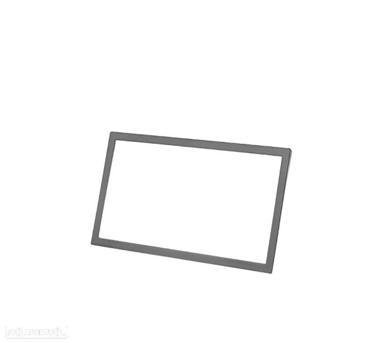 MOLDURA ADAPTADOR PRETO PARA RADIO 2-DIN PARA MERCEDESVW SKODA SEAT VOLVO - 4