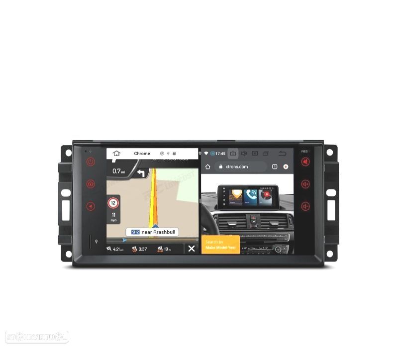 AUTO RADIO GPS ANDROID 13 PARA JEEP WRANGLER 07-12 GRAND CHEROKEE 08-11... USB GPS TACTIL HD 7" - 9