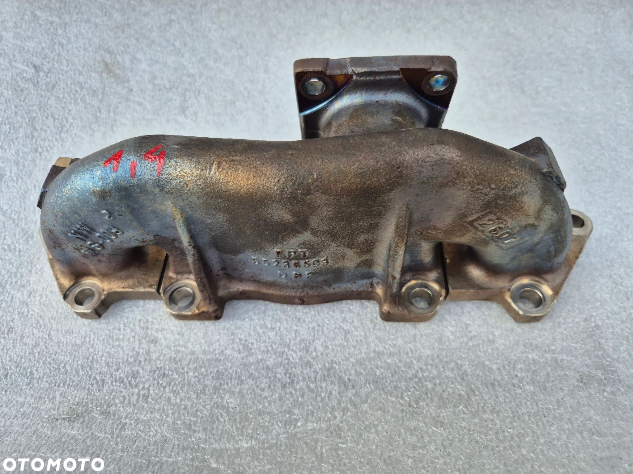 Kolektor wydechowy Fiat Alfa Romeo 1,4 T-Jet TB - 1