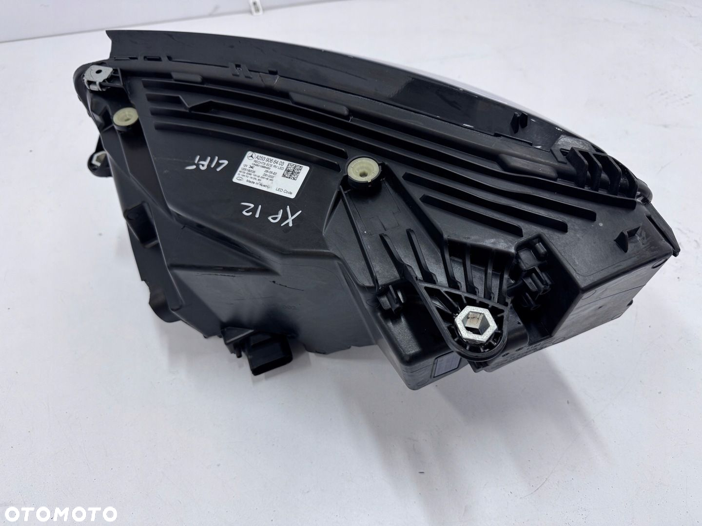 PRZÓD MERCEDES GLC X253 W253 AMG LIFT MASKA BŁOTNIKI ZDERZAK PIANO LAMPY - 8