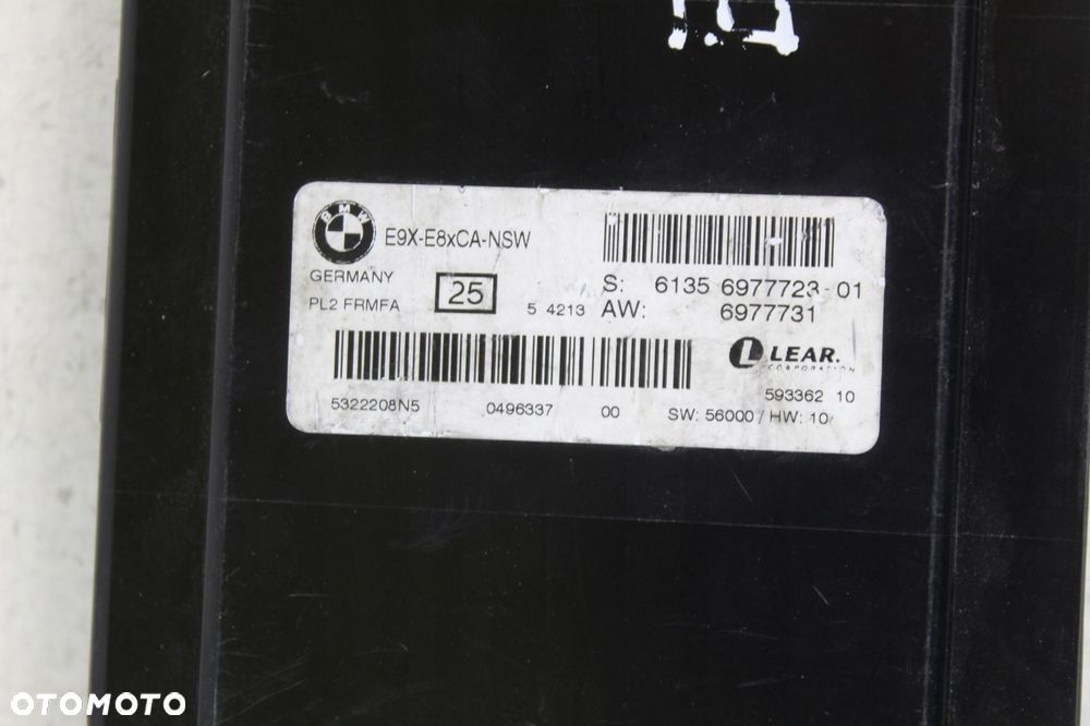 MODUŁ STEROWNIK ŚWIATEŁ BMW E90 6977723 - 5