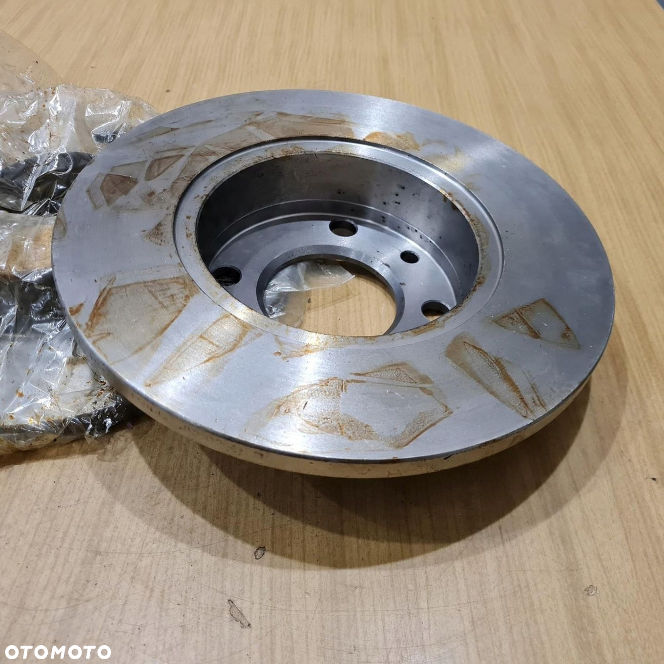 FIAT 125P FSO POLONEZ TARCZA HAMULCOWA PRZÓD PRZEDNIA KOMPLET SAMKO - 4