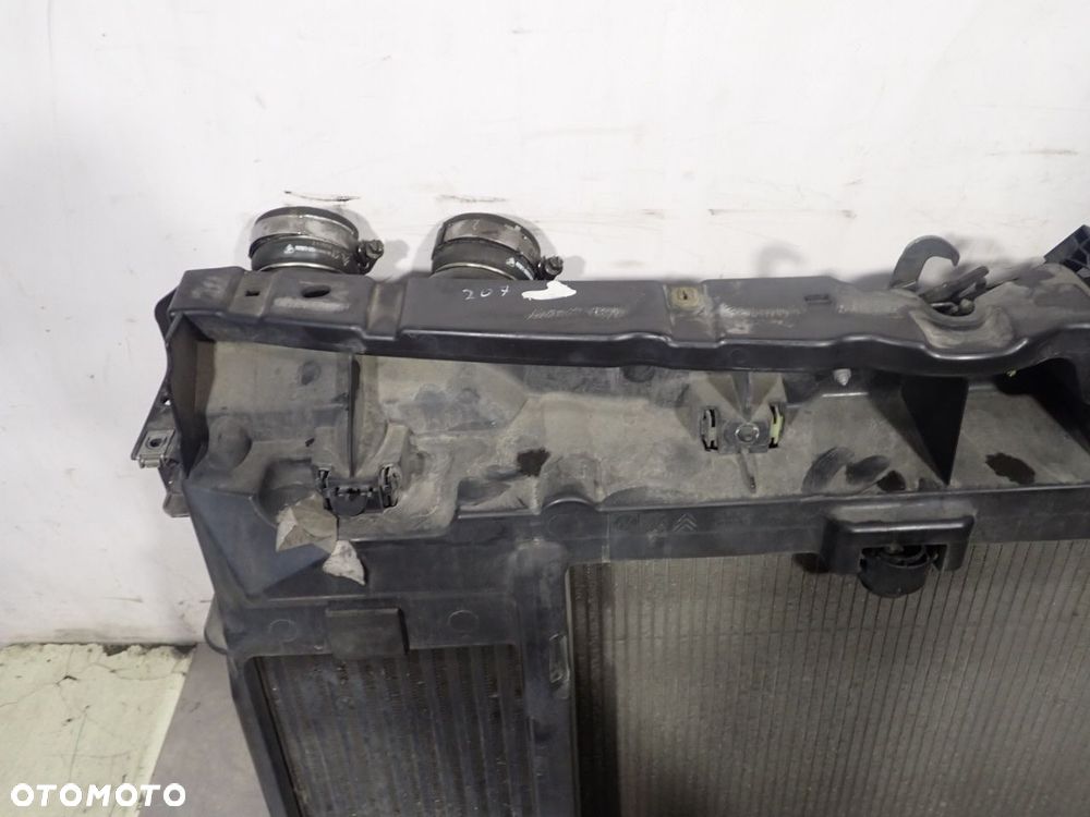 ZESTAW CHŁODNIC PEUGEOT 207 1.6 9680003280 9662872380 - 3