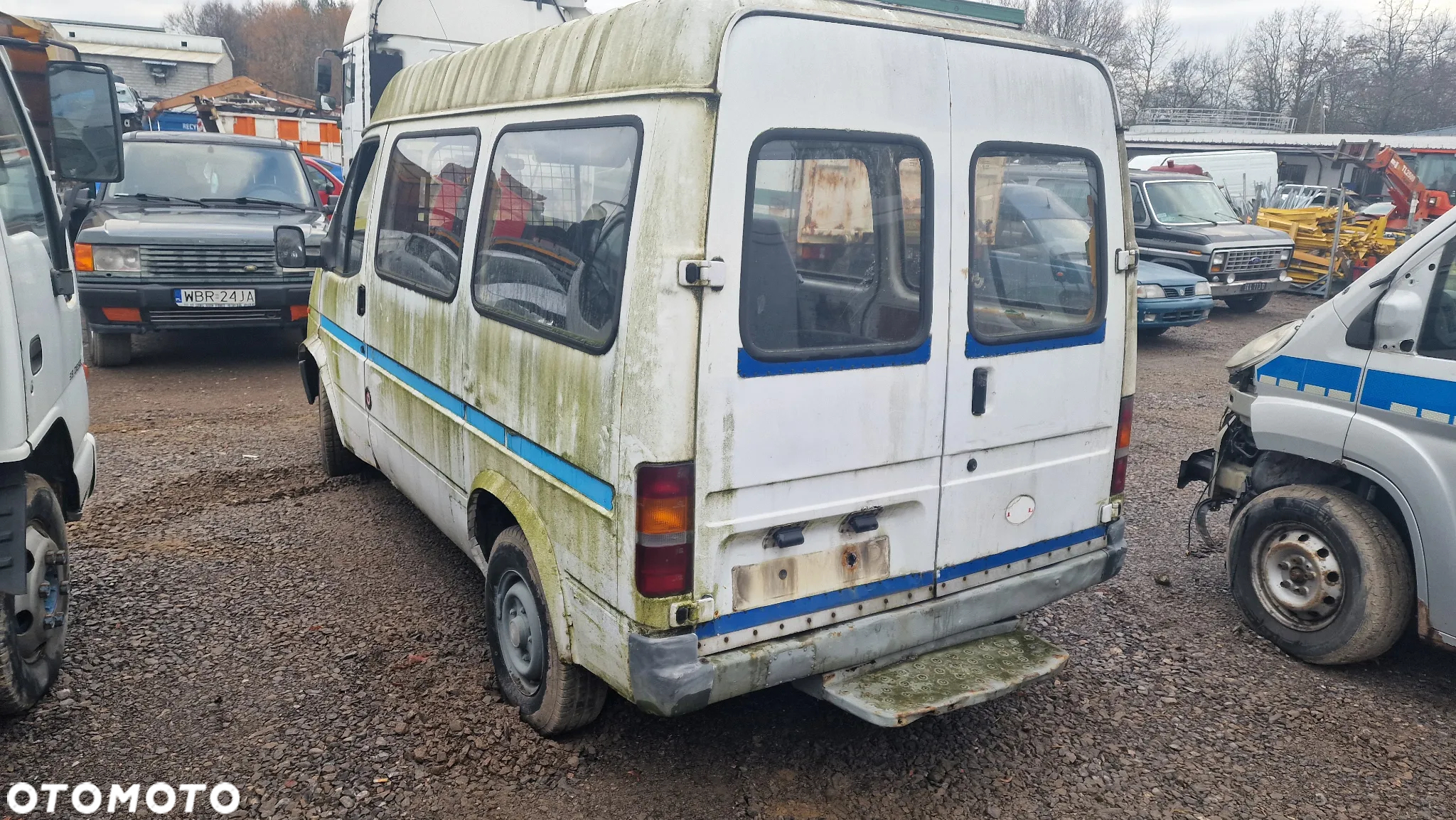 ford transit mk5 94-00 maska zderzak lampa grill błotnik drzwi zbiornik paliwa szyba lusterko - 2