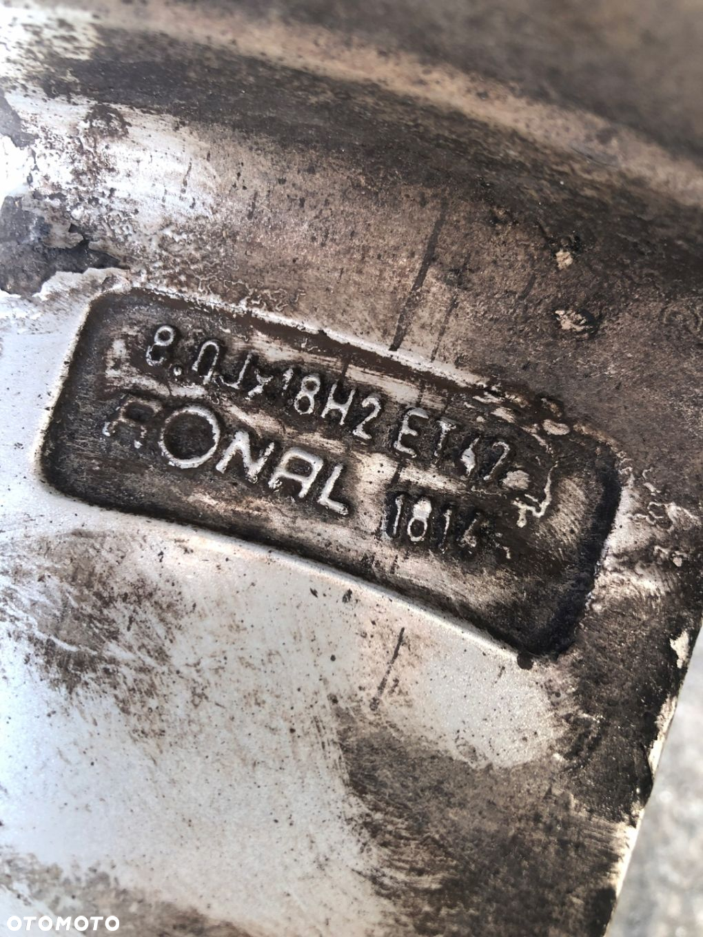 FELGI AUDI RONAL ORYGINAŁ 8Jx18H2 ET47 8K0601025Q - 15