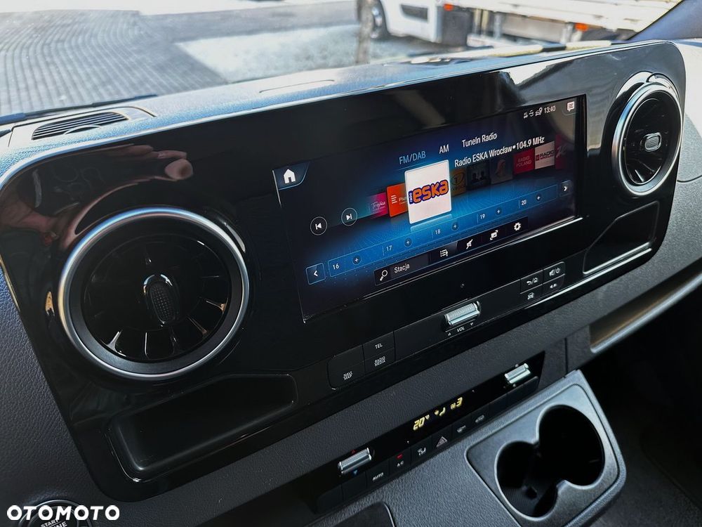 Mercedes-Benz SPRINTER 319 PLANDEKA 12 PALET TEMPOMAT NAWIGACJA PNEUMATYKA AUTOMAT HI-MATIC KLIMATYZACJA  190KM - 36