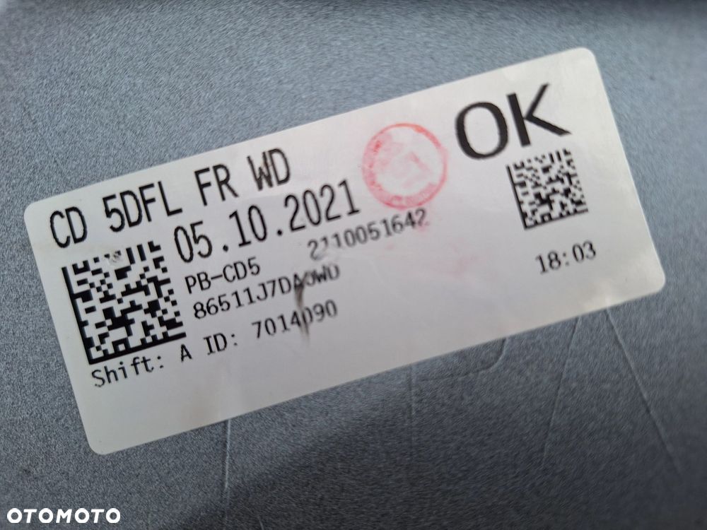 KIA CEED III LIFT 21- B.ŁADNY ZDERZAK PRZÓD PRZEDNI ORYGINAŁ KIA 86511-J7DA0 WYSYŁKA 24H - 13