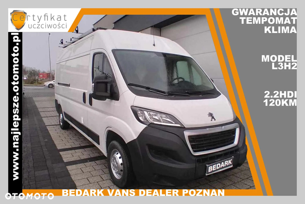 Peugeot BOXER, L3H2, 2019 XII, Tempomat, klima, czujniki