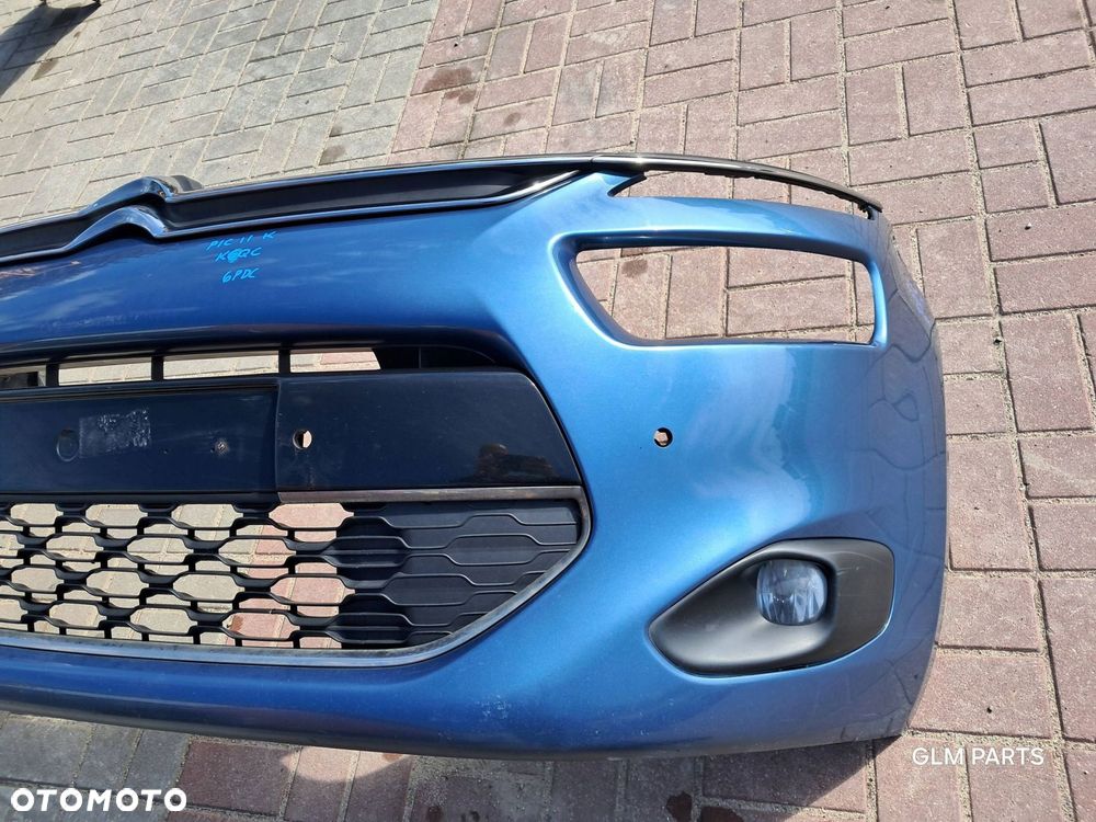 citroen c4 picasso ii kompletny zderzak przedni pod 6 pdc kolor kgqc - 3