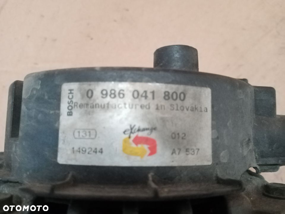 Alternator prądnica Bosch Mercedes W168 1.6 16V 0986041800 - 5