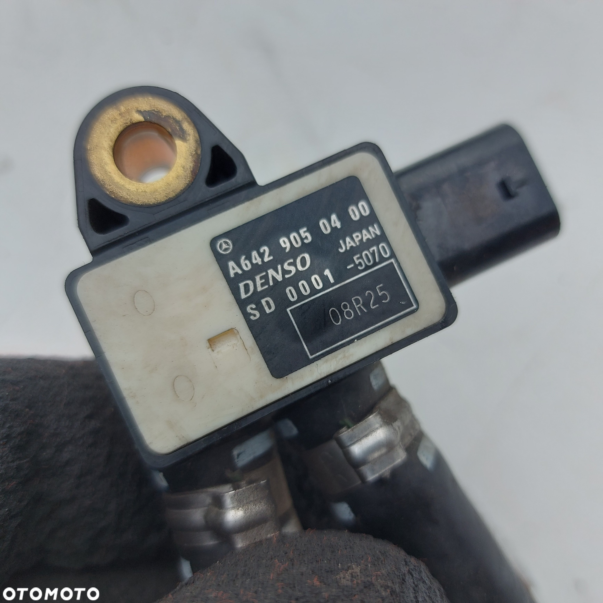 CZUJNIK CISNIENIA SPALIN DPF MERCEDES 6429050400 0009056503 ORYGINAL DEMONTAZ - 2