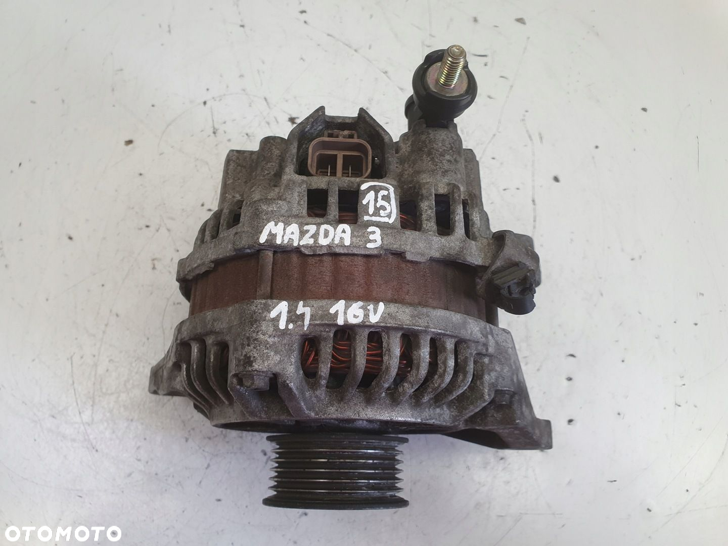 Mazda 3 BK 1.6 16V ALTERNATOR A2TC0091 80A - 7