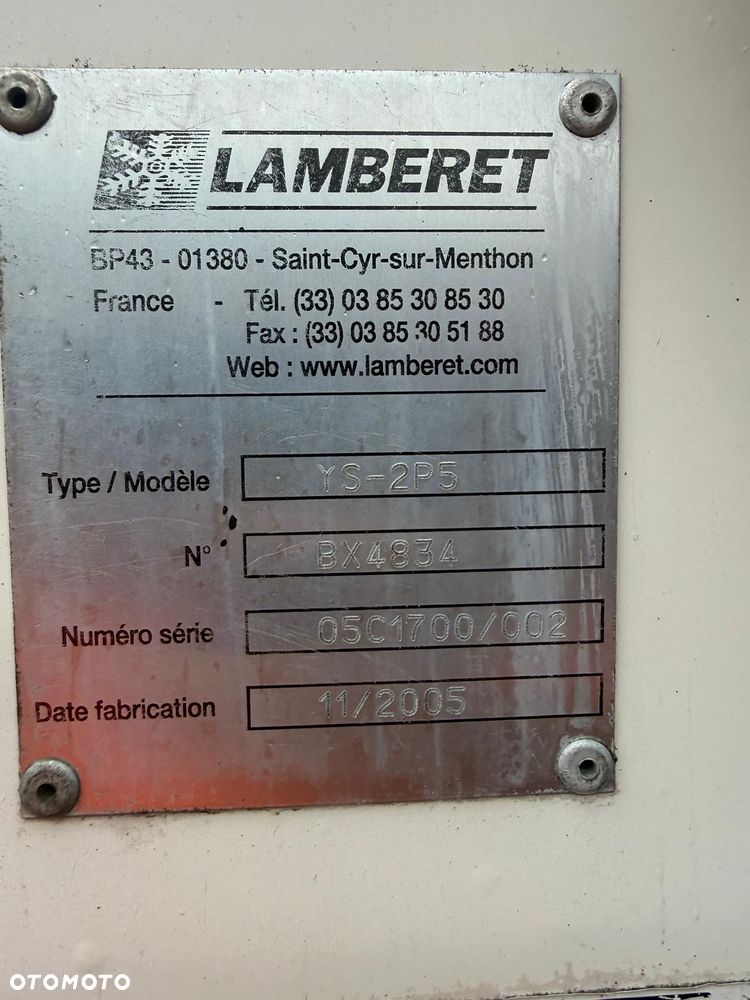 Lamberet YS-2P5 - 10