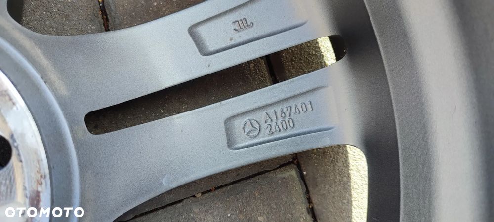 FELGI ALU STOPNIOWANE 5X112 2x8.5J x20 CALI ET 55.6 fi 66.6 2x8.5J x 20 CALI ET42 MERCEDES ML GL GLS KOMPLET 4 SZTUKI - 6