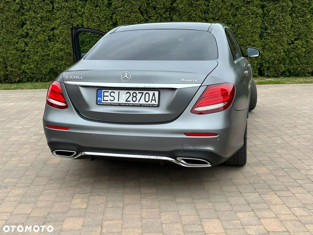 Mercedes-Benz Klasa E 220 d 4-Matic 9G-TRONIC - 6