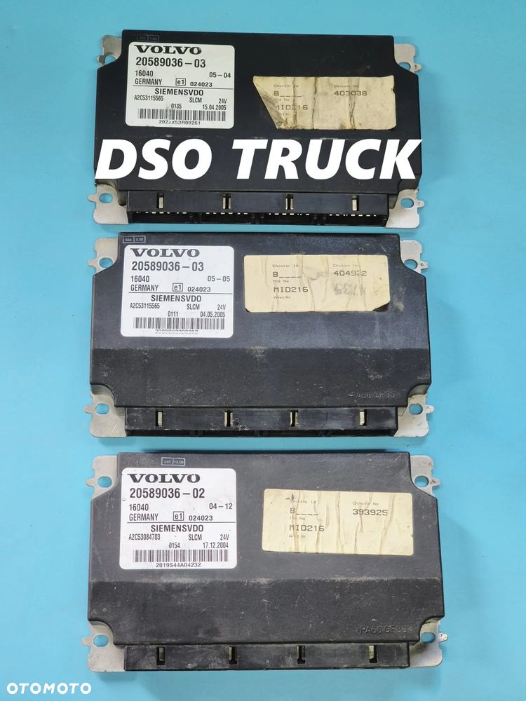 20589036 STEROWNIK KASETA SWIATEL SLCM SIEMENS VDO VOLVO - 4