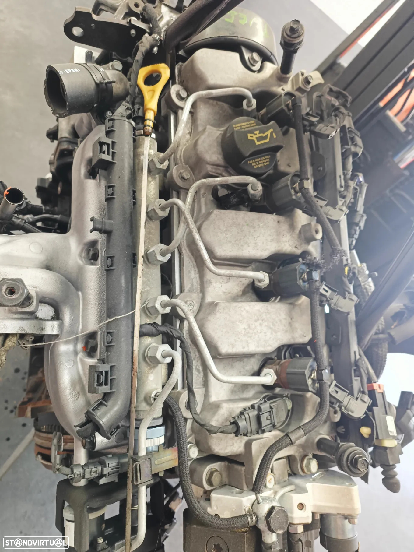 Motor Hyundai , Kia 2.0 CRDI DE 140 CV,  D4EA para peças, injetores 0445110258 , colaça , cambota, pistões . - 3