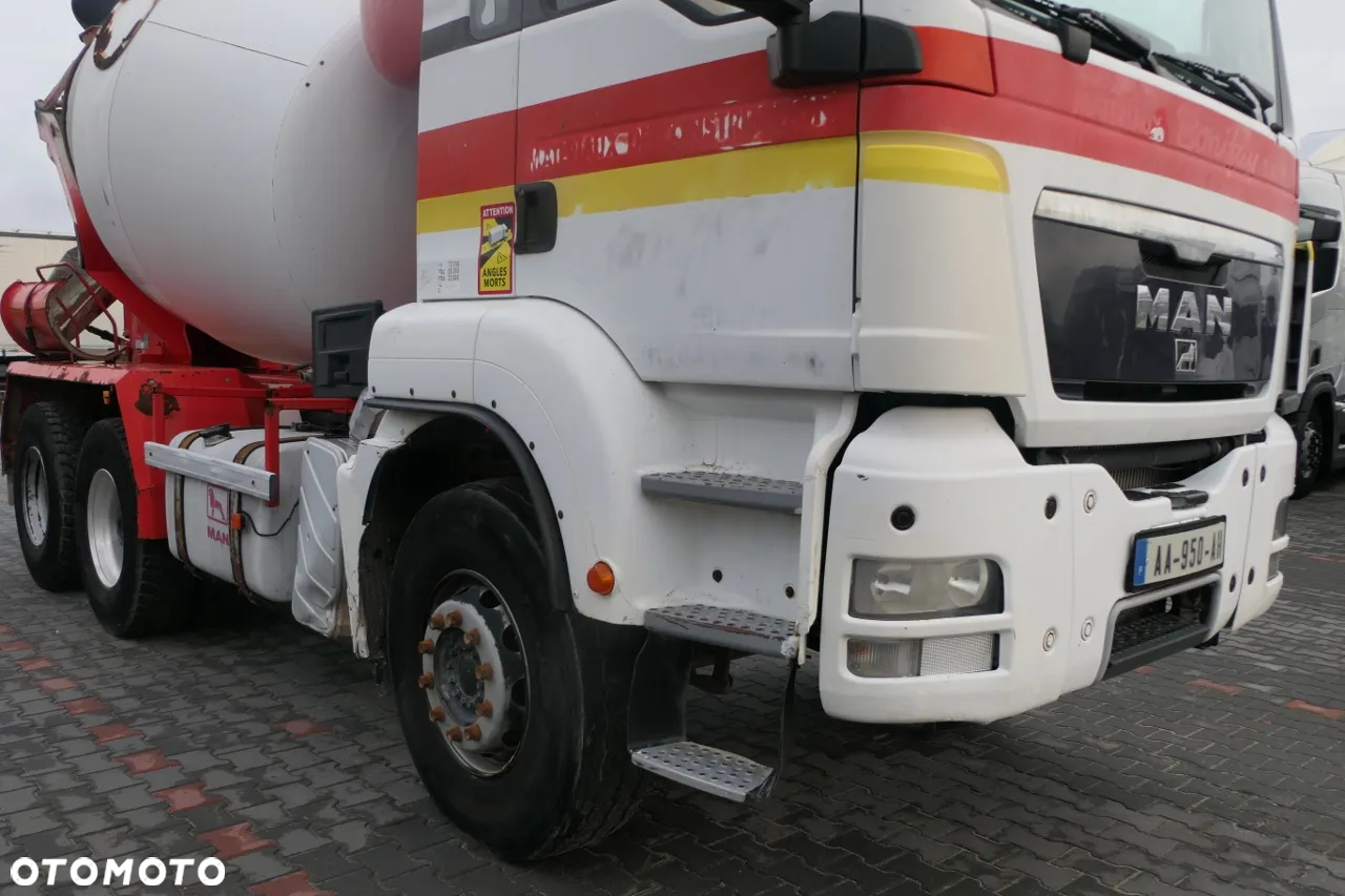 MAN TGS 33. 400 / 6x4 /GRUSZKA 7 M3 / BETONOMIESZARKA /MANUAL - 7