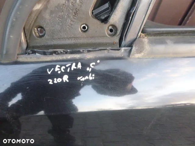 DRZWI LEWY PRZÓD LEWE PRZEDNIE OPEL VECTRA C KOMPLETNE Z20R - 9