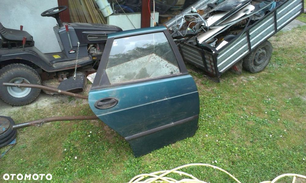 SAAB 9-3 , 900 NG - Blacharskie CZĘŚCI NADWOZIA kolor:  235  - Zielony Metalik - DRZWI Przód Tył - Maska Silnika - Klapa Tył Bagażnika - Blotniki - SZYBY - Lampy - Elementy blacharskie BEZWYPADKOWE - 8