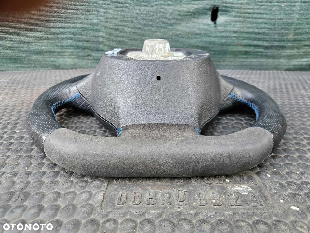 Kierownica Ścięta Trzy 3 Ramienna Pikowana Skóra Ancantara Multifunkcja Sterowanie AirBag Poduszka BMW 5 F10 F11 - 32
