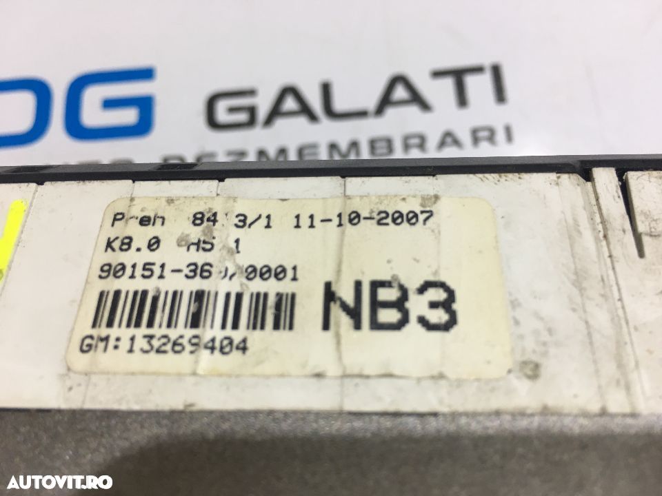 Panou Comanda AC / Clima / Climatronic Opel Astra H 2004 - 2011 COD : 13269404 - 2