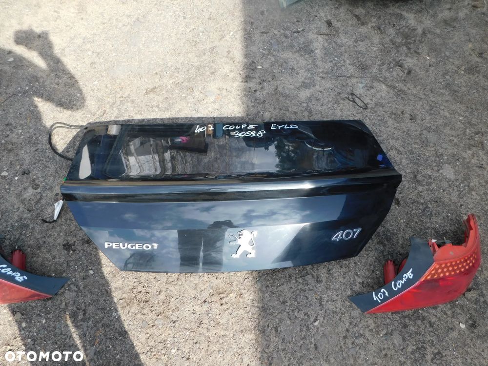 peugeot 407 coupe klapa kolor EXLD nr 30598 WYSYŁKA - 1