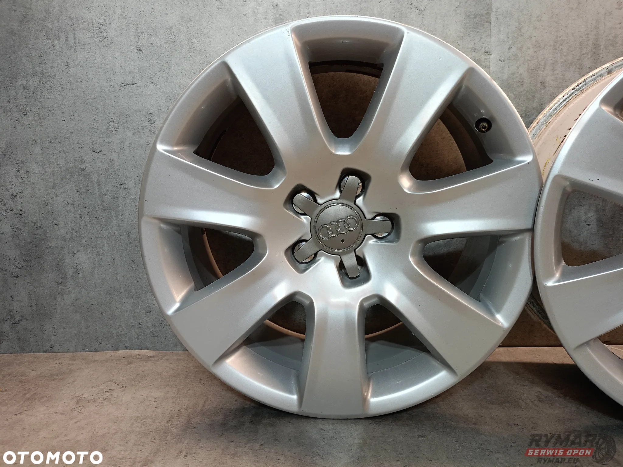 ŚLĄSK ALUFELGI 7.5X18" 5x112 ET26 ORYGINAŁ AUDI KOMPLET - 2