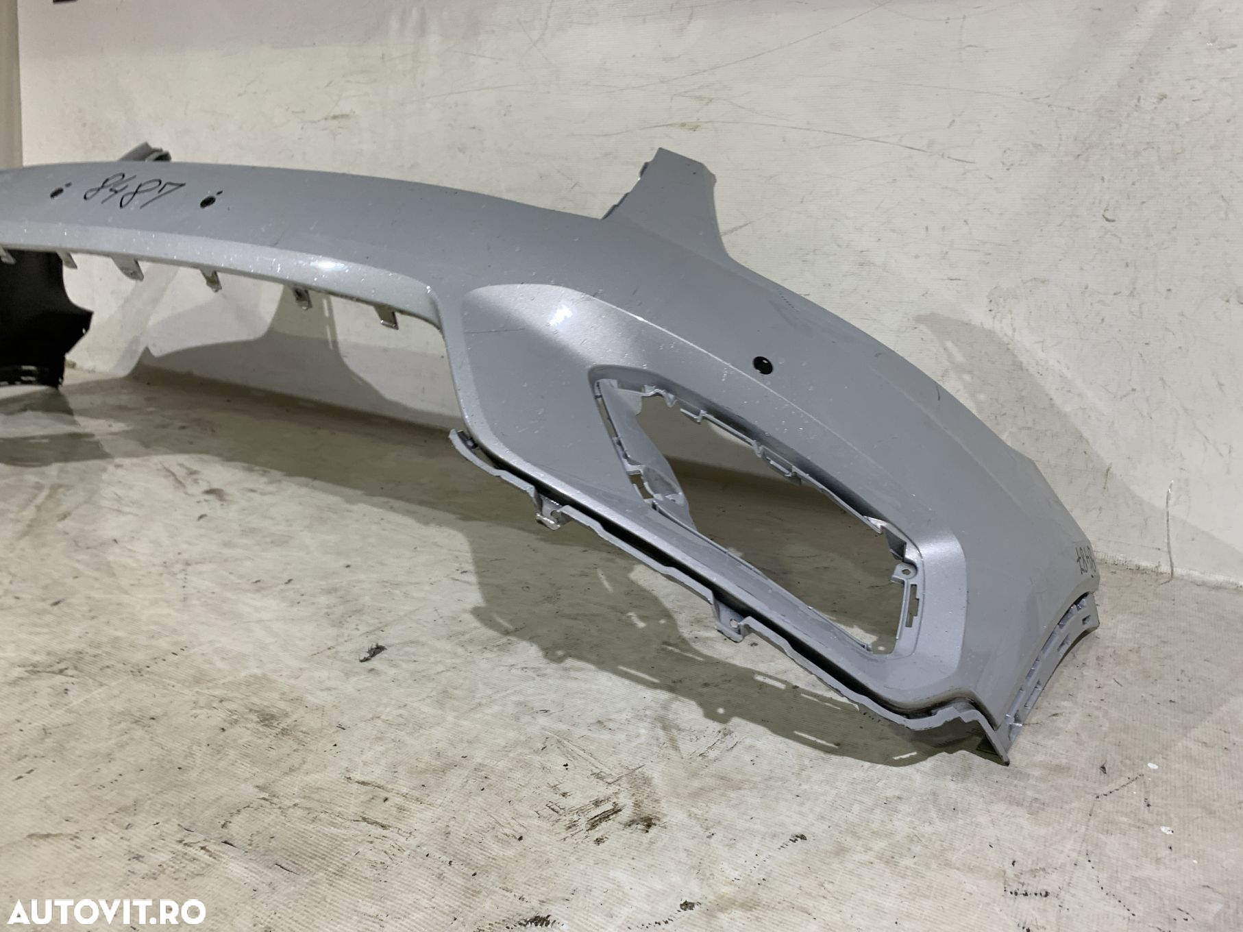 Bara fata Volvo XC40, 2018, 2019, 2020, 2021, 2022, 2023, cod origine OE 31449359, cu gauri pentru senzori de parcare (4). - 5