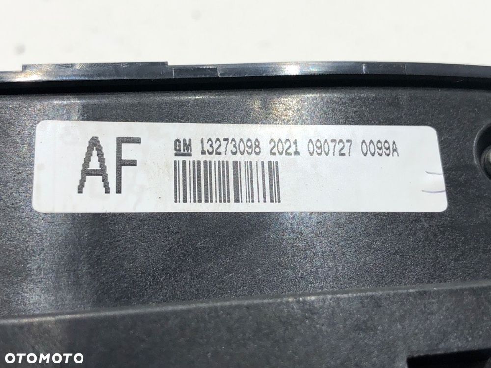 PANEL STEROWANIA NAWIEWU  OPEL INSIGNIA A (G09) 2008 - 2017 2.0 CDTI (68) 118 kW [160 KM] olej - 3