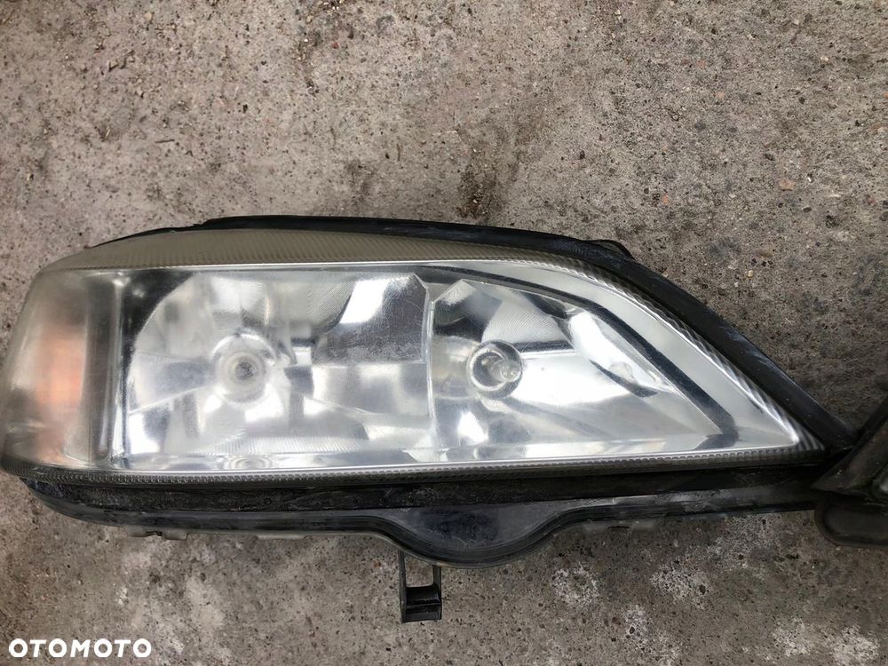 OPEL ASTRA G LAMPA LAMPY PRZÓD LEWA PRAWA ORYGINAL CENA ZA 2 SZTUKI - 2