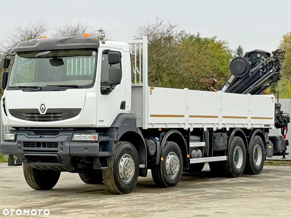 Renault Kerax 430 DXI * HIAB 211 EP-5 HIDUO + PILOT * 8x4 - 4