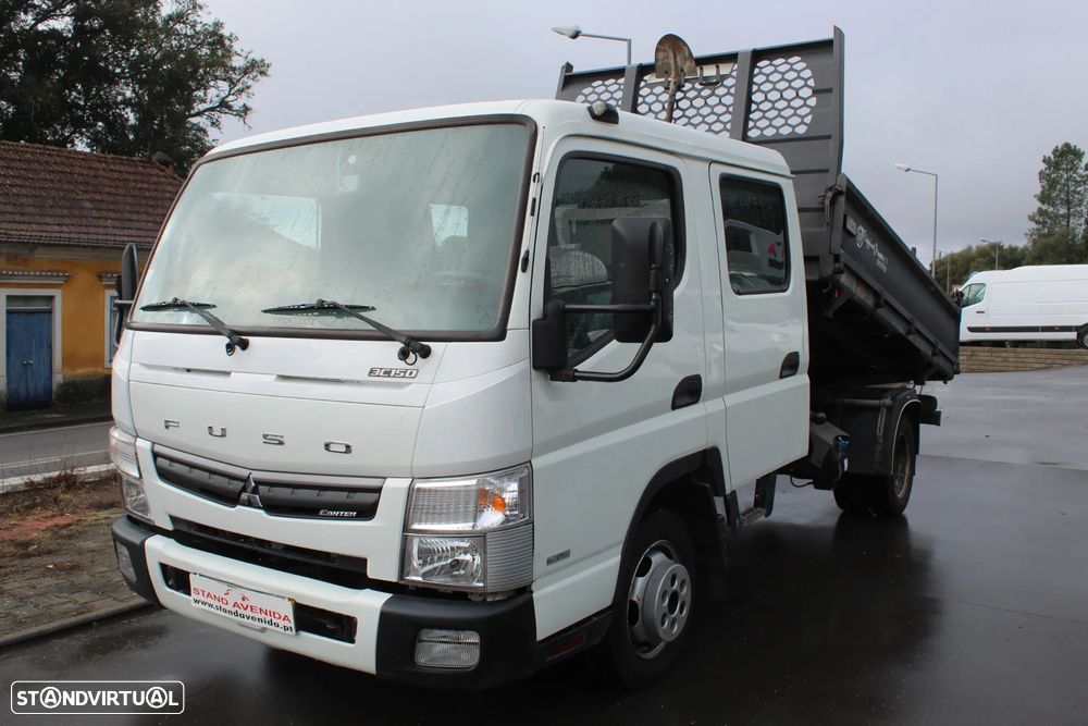 Usado Mitsubishi Fuso Canter 3c15 Cab Dupla Tri Basculante 2019 29