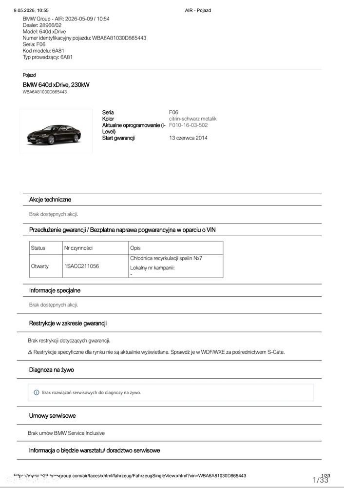 BMW Seria 6 640d xDrive M Sport Edition - 28