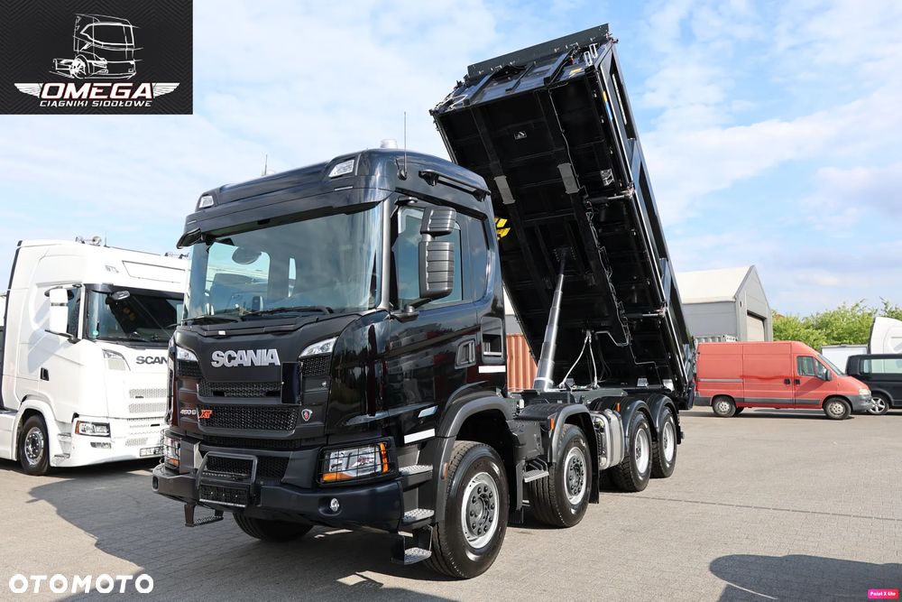 Scania G 460 XT / Jak Nowa / 8X4 / DMC 34 T / WYWROTKA MEILLER 3S / BORDMATIC - 31