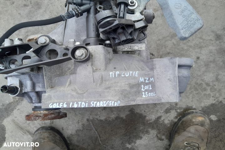 Cutie viteze manuală cu 5 trepte TIP CUTIE MZM START / STOP TIP CUTI - 5