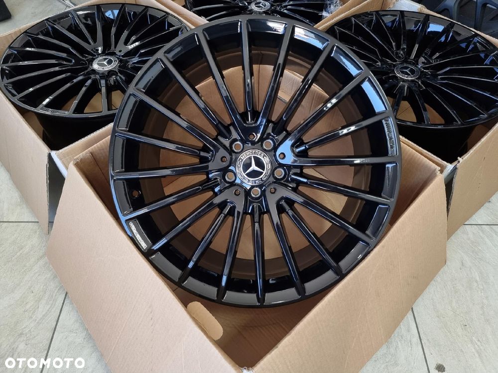 Nowe Czarne Felgi Amg Mercedes S Klasa W223 W222 21 Cali - 3