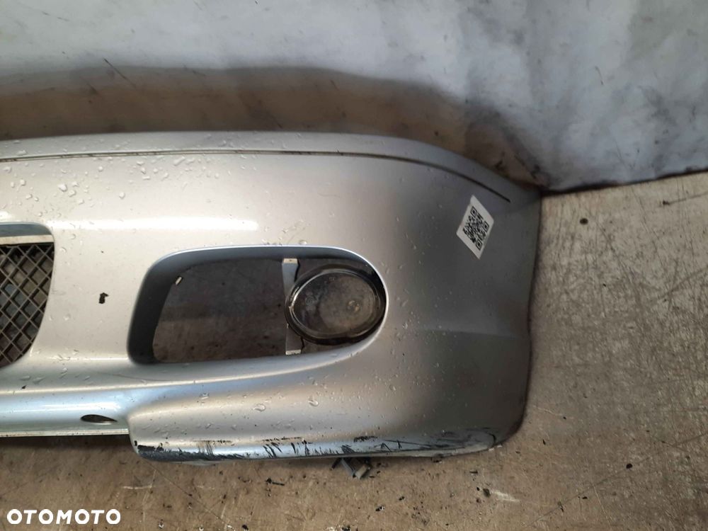 ^ ZDERZAK PRZÓD PRZEDNI BMW E46 SERIA 3 III COUPE M PAKIET TITANSILBER SREBRNY HALOGENY - 4
