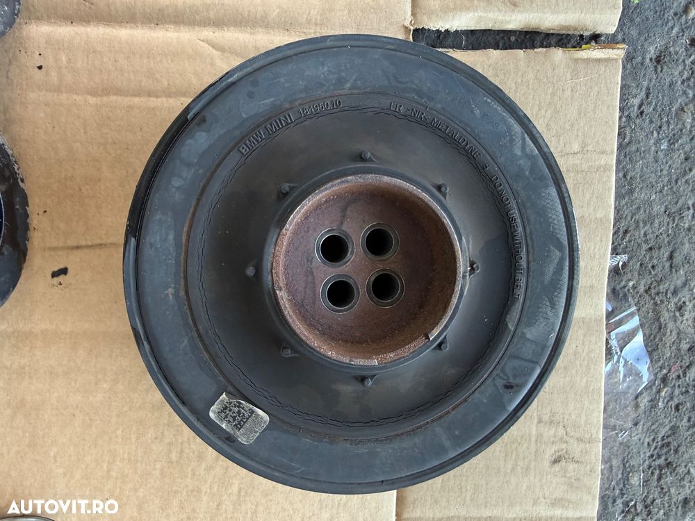 Fulie vibrochen / motor Originală MINI R56 etc (Motoare N47N) - Cod 11238511320 - 1