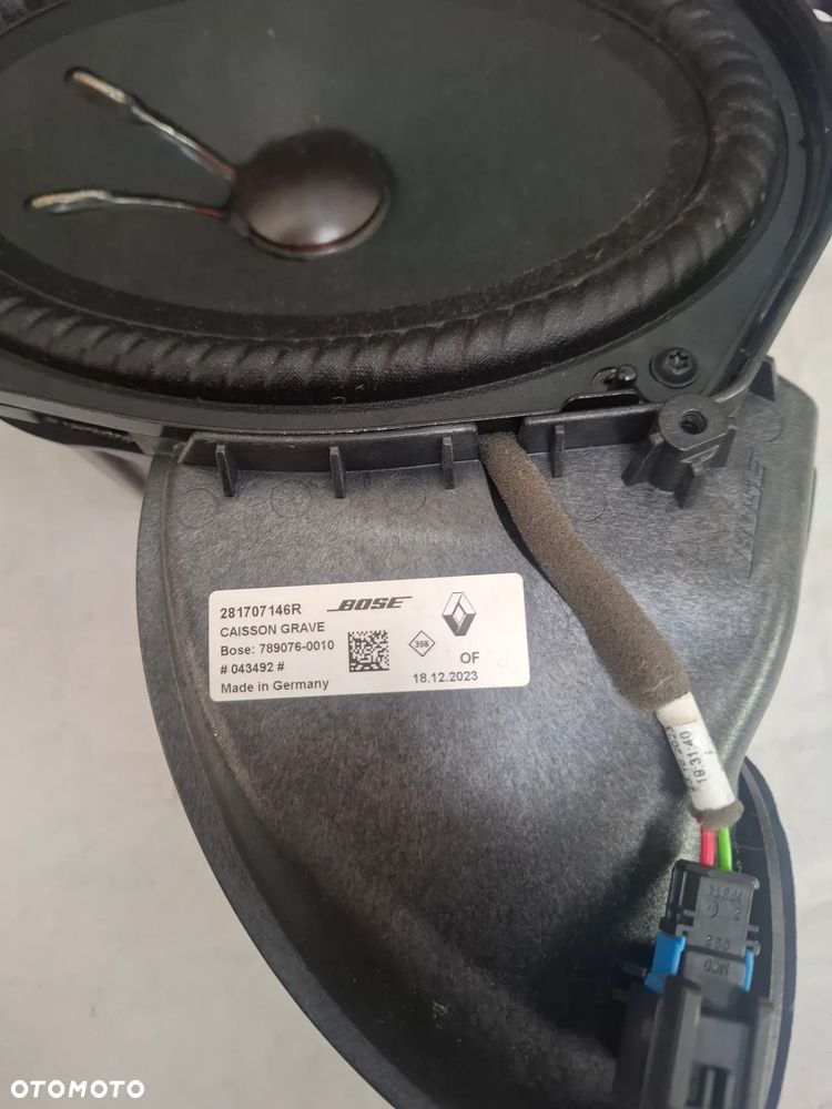 Renault Clio V subwoofer głośnik 281707146R - 2