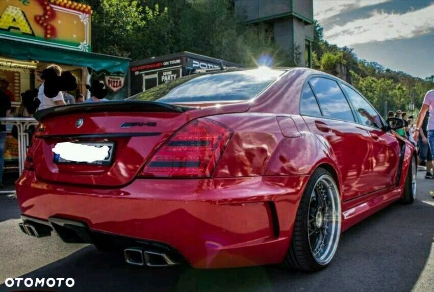 Mercedes S-Class W221 Spoiler na klapę Black Series - 1