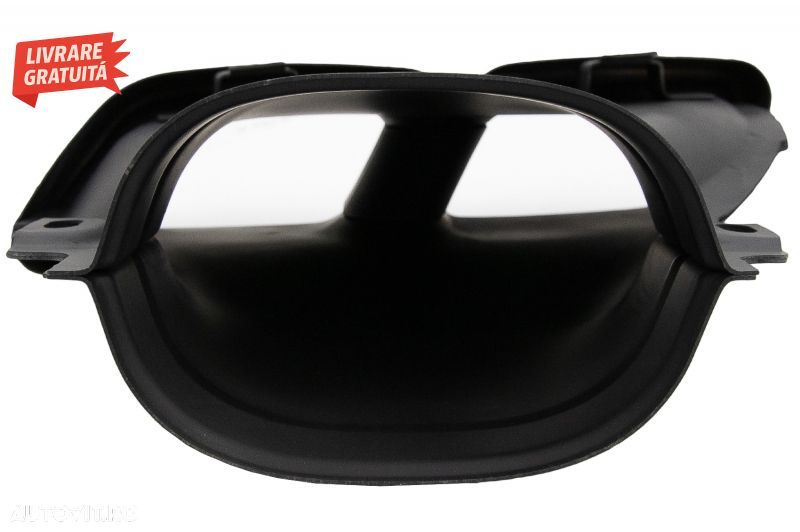 Difuzor Bara Spate cu Ornamente tobe Crom Mercedes E-Class W213 (2016-2019) E63 De- livrare gratuita - 5