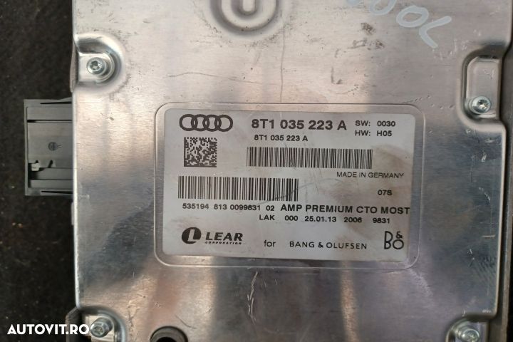 Amplificator audio 8T1035223A 8T1035223A Audi A4 B8/8K [facelift] [20 - 4