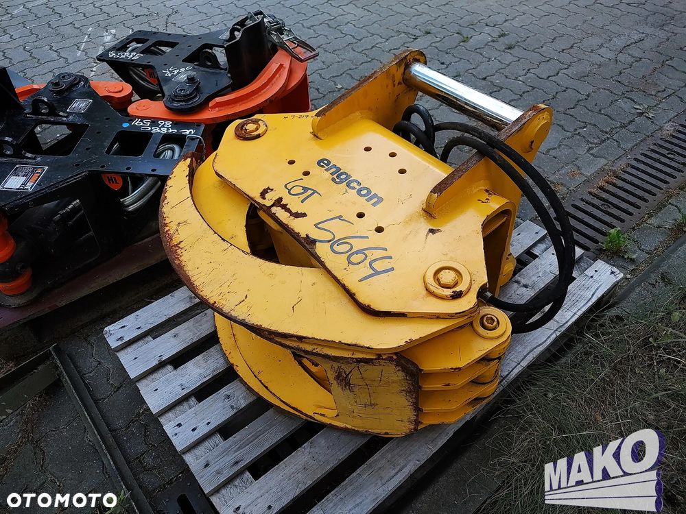 NOWY Chwytak do koparki Hultdins MG12 OilQuick S60 OQ60 - 1