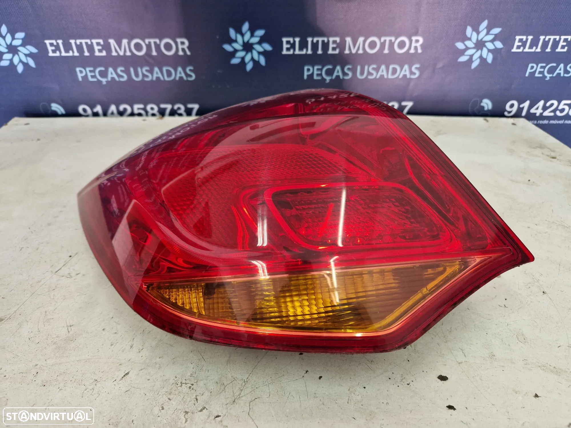 Farolins usados OPEL ASTRA J 5 PORTAS CARRO farolim - 5